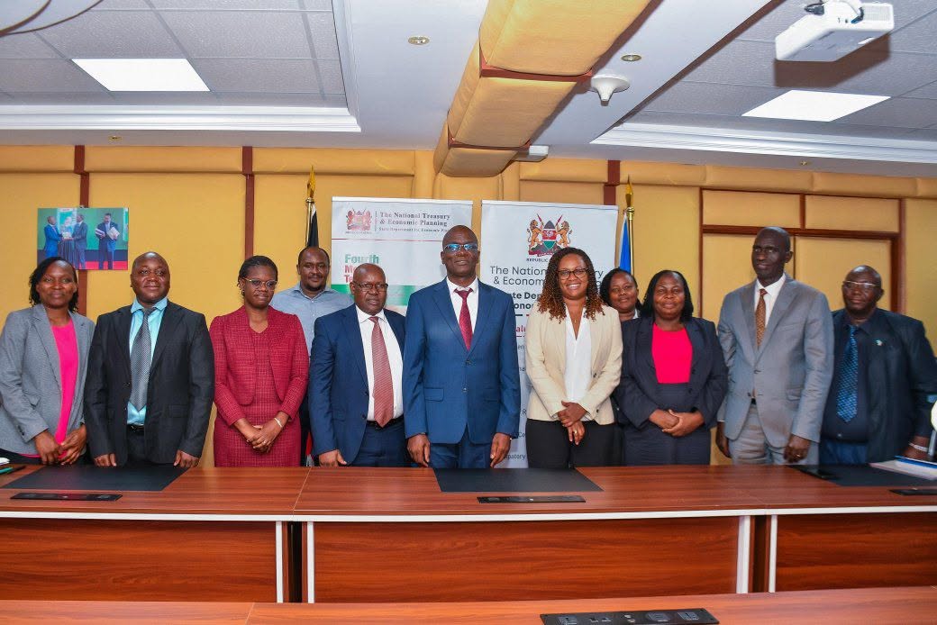 MISSION COURTESY  CALL BY A TEAM FROM AFDB