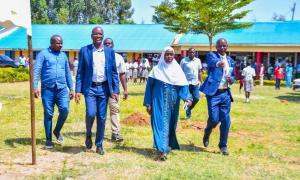 COMMISSIONING OF ONE STOREY TUITION  AND ADMINISTRATION BLOCK AT SIERA GIRLS SENIOR SCHOOL