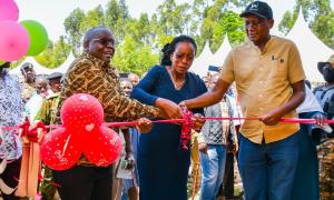 COMMISSIONING OF ONE STOREY TUITION  AND ADMINISTRATION BLOCK AT SIERA GIRLS SENIOR SCHOOL