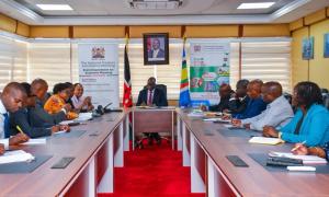 MEETING BETWEEN THE ECONOMIC PLANNING PRINCIPAL SECRETARY  WITH A TEAM FROM THE OFFICE OF THE HEAD OF PUBLIC SERVICE
