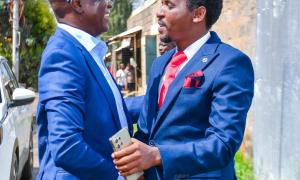 PS. DR. MAKOKHA ATTENDS CHURCH IN KITENGELA