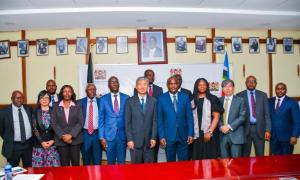 THE NATIONAL TREASURY CS JOHN MBADI MEETS THE MULTILATERAL COOPERATION CENTRE FOR DEVELOPMENT FINANCE CEO