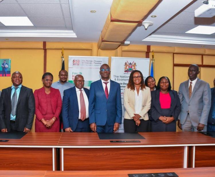 MISSION COURTESY  CALL BY A TEAM FROM AFDB