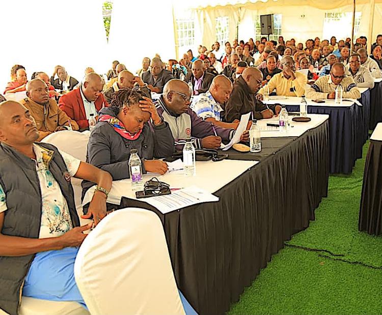 Grassroots Data Management Phase II Training in Ktui County
